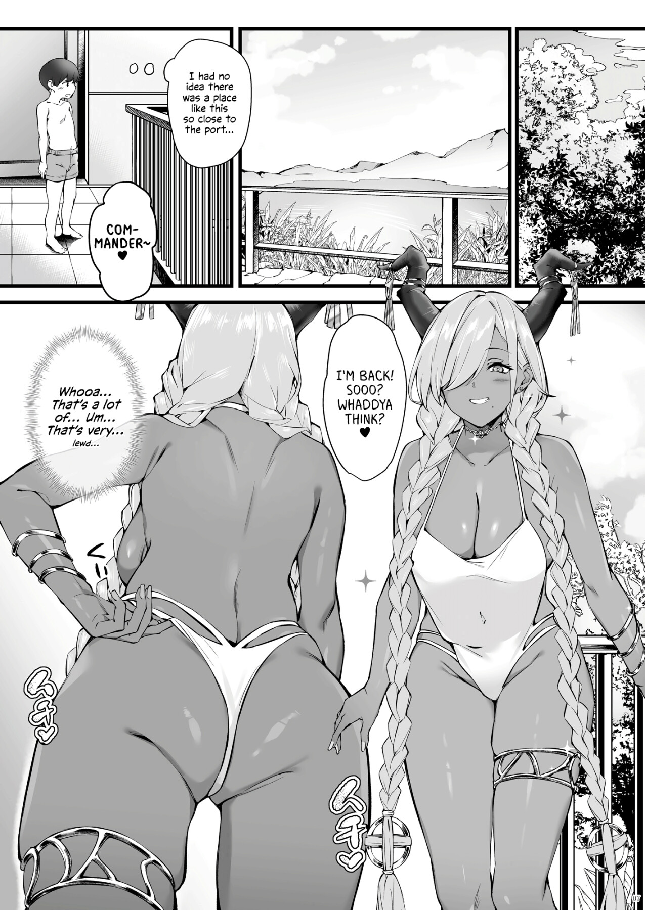 Hentai Manga Comic-Owari and Commander's Super High Sex Drive-Read-6